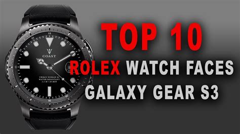 watch face samsung gear s3 rolex|samsung watch faces rolex.